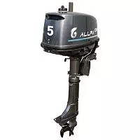 Лодочный мотор ALLFA CG T 5 Б/у с гарантией 1 год