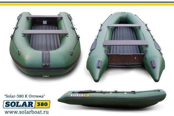 Лодка надувная Solar Оптима 380 К