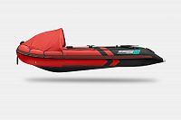 Лодка надувная Gladiator Active C 330 AL красно/черный