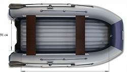 Водометная надувная лодка Флагман DK 350 Jet
