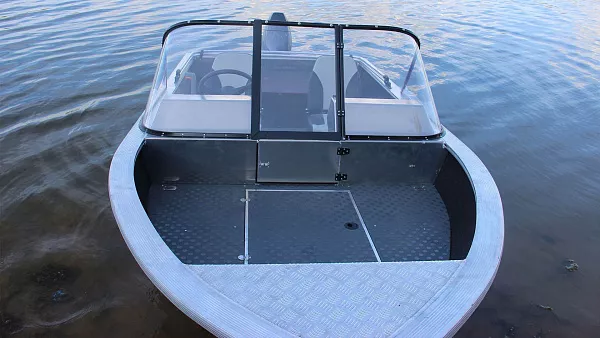 Алюминиевая лодка Триера 420 Фиш Старт