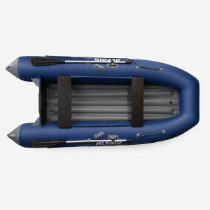 Лодка надувная Altair HD - 380 НДНД Сине-Серый