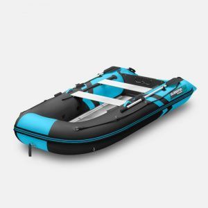 Лодка надувная Gladiator Light B 330 AL Черно-Бирюзовый