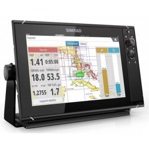 Эхолот Simrad NSS12 evo3 with world basemap