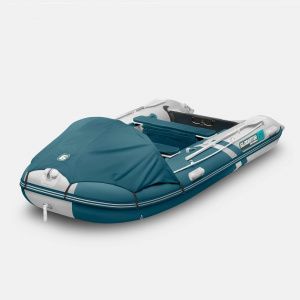 Лодка надувная Gladiator Active C 370 AL Морской Зеленый-Белый