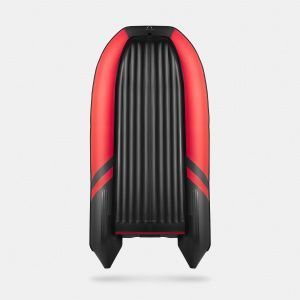 Лодка надувная Gladiator E 330 S красно/черный