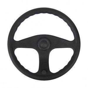 Рулевое колесо E.Chance, обод и спицы черные д. 330 мм