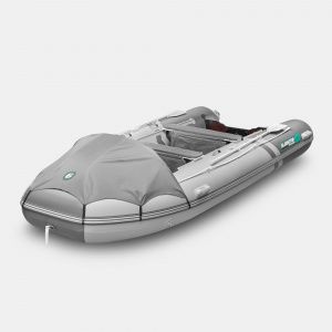 Лодка надувная Gladiator E 380 PRO светло/темносерый