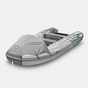 Лодка надувная Gladiator E 380 PRO Светло/Темно-Серый