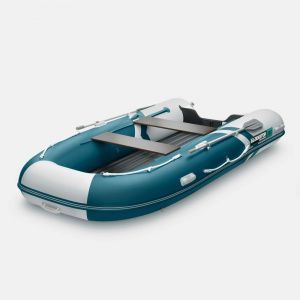 Лодка надувная Gladiator E 380 S Морской Зеленый-Белый