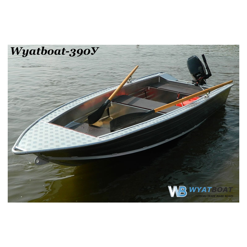Алюминиевая лодка Wyatboat - 390 У в Екатеринбурге