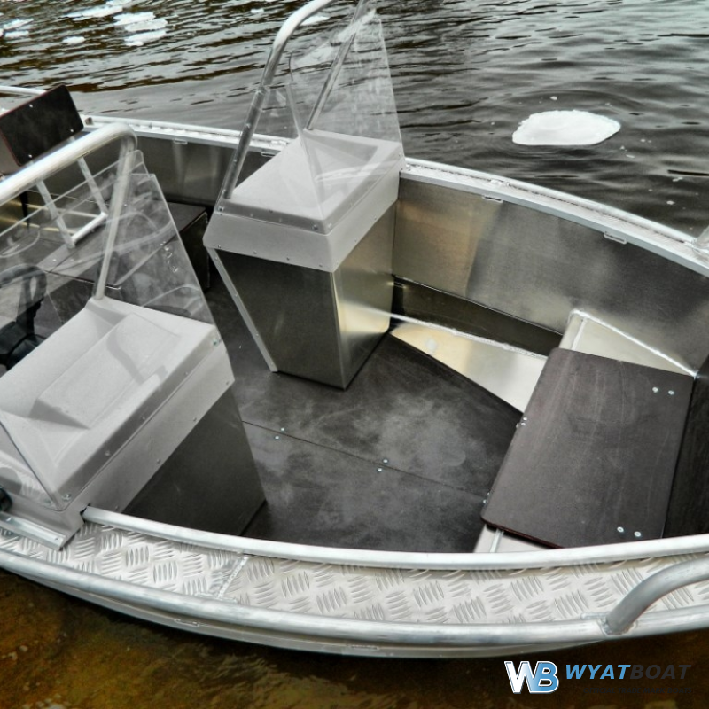 Алюминиевый катер Wyatboat - 430 DC в Екатеринбурге