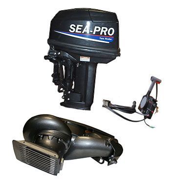 Лодочный мотор Sea - Pro Т 30 JWS водометный с электростартером