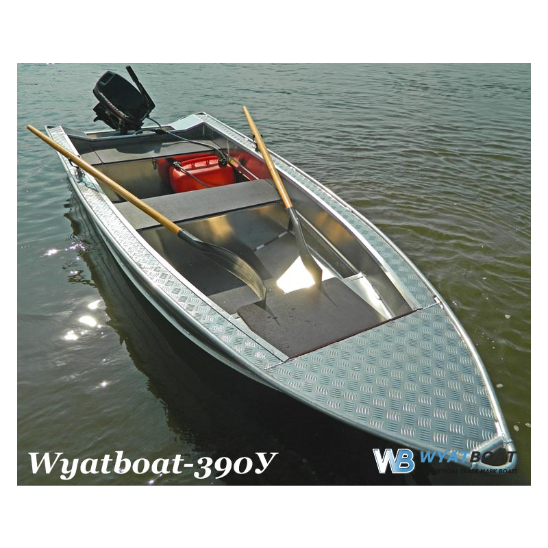 Алюминиевая лодка Wyatboat - 390 У в Екатеринбурге
