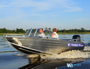 Алюминиевый катер Wyatboat - 490 Pro в Екатеринбурге