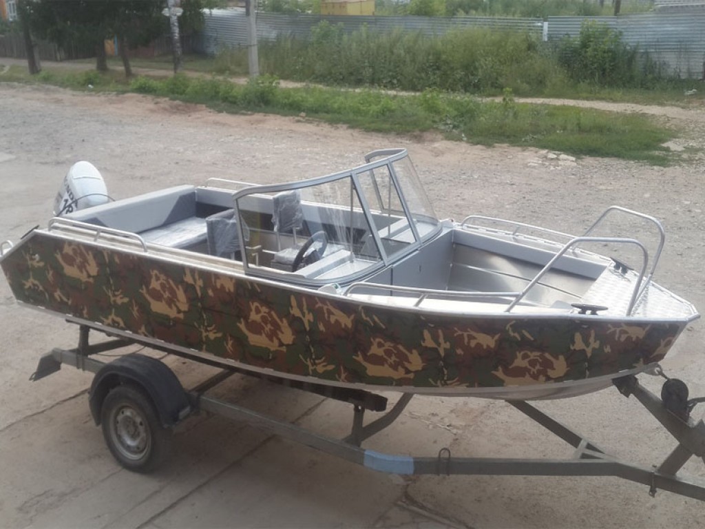 Алюминиевая лодка Orionboat 49 Fish в Екатеринбурге