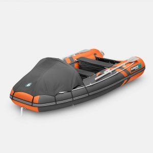 Лодка надувная Gladiator E 350 PRO Оранжево/Темно-Серый