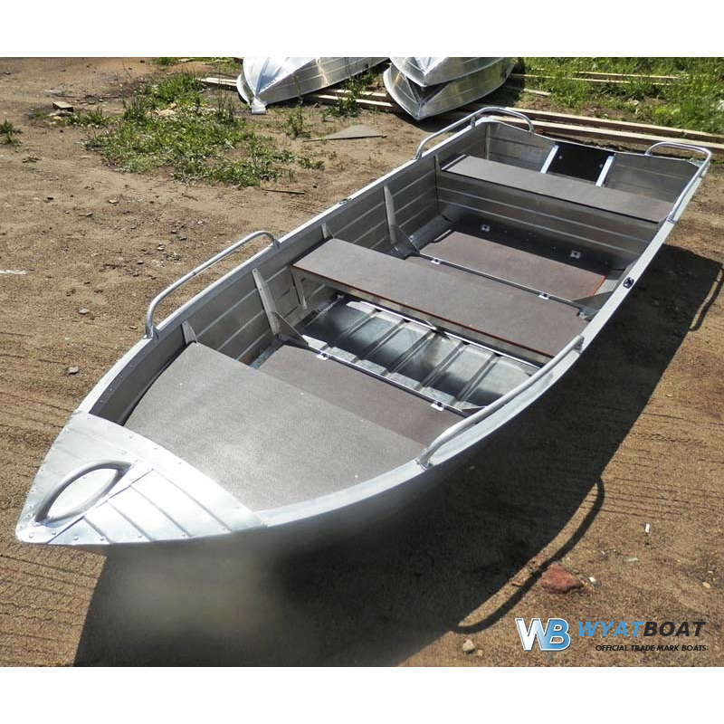 Алюминиевая лодка Вятка - Профи 37 в Екатеринбурге