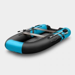 Лодка надувная Gladiator E 300 SL Черно-Бирюзовый