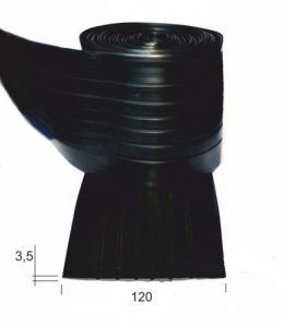 Привал днищевой 120 мм, черный