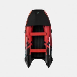 Лодка надувная Gladiator E 380 PRO красно/черный