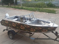Алюминиевая лодка Orionboat 49 Fish