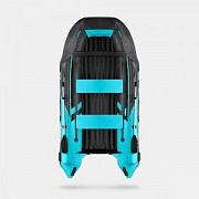 Лодка надувная Gladiator E 380 X PRO черно/бирюзовый