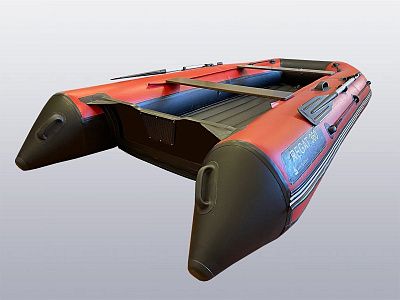 Лодка надувная Big Boat Regat (Регат) 360 красный/серый