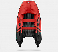 Лодка надувная Gladiator E 350 PRO красно/черный