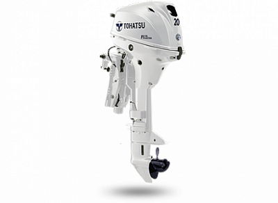 Лодочный мотор Tohatsu MFS 20 E White