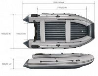 Лодка надувная Reef 390 F НД