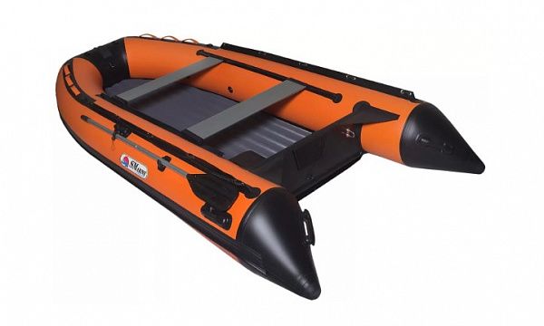 Лодка надувная SMarine Air Max - 360 (оранжевый/черный)