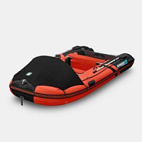 Лодка надувная Gladiator Active C 400 AL Красно-Черный