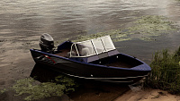 Алюминиевая лодка Windboat 4.5 DС EvoFish