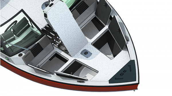 Аллюминиевая лодка Siberia S5 модификация 1