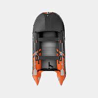 Лодка надувная Gladiator Active C 420 AL оранжево/темносерый