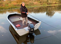 Алюминиевая лодка Windboat 4.2 Evo