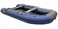 Лодка надувная Хантер 420 А синий/черный
