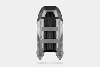 Лодка надувная Gladiator E 380 X PRO светло/темносерый