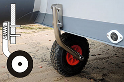 Колеса для надувной лодки Handy Wheels 110-140 кг