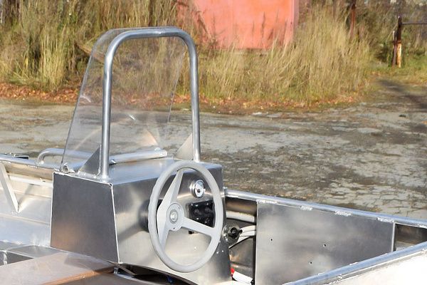 Алюминиевый катер Виза Алюмакс 435