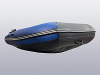 Лодка надувная Big Boat Regat (Регат) 380 синий/серый