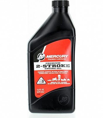 Масло двухтактное Premium TC-W3 для 2 - х тактных двигателей до 30 л.с. 0,946 мл