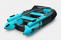 Лодка надувная Gladiator E 380 X PRO черно/бирюзовый