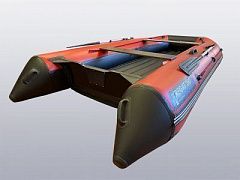 Лодка надувная Big Boat Regat (Регат) 360 красный/серый