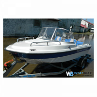 Стеклопластиковый катер Wyatboat - 430 M (тримаран)