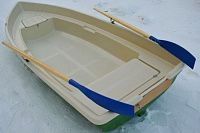 Пластиковая лодка Тортилла - 4 с рундуками