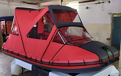 Ходовой комбинированный тент для лодок Reef Skat Тритон 370-390