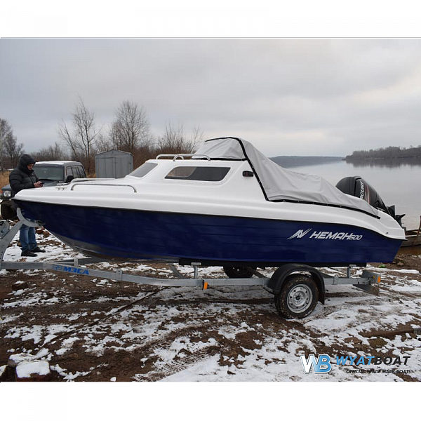 Комбинированный катер с каютой Neman - 500