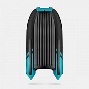 Лодка надувная Gladiator E 420 S черно/бирюзовый